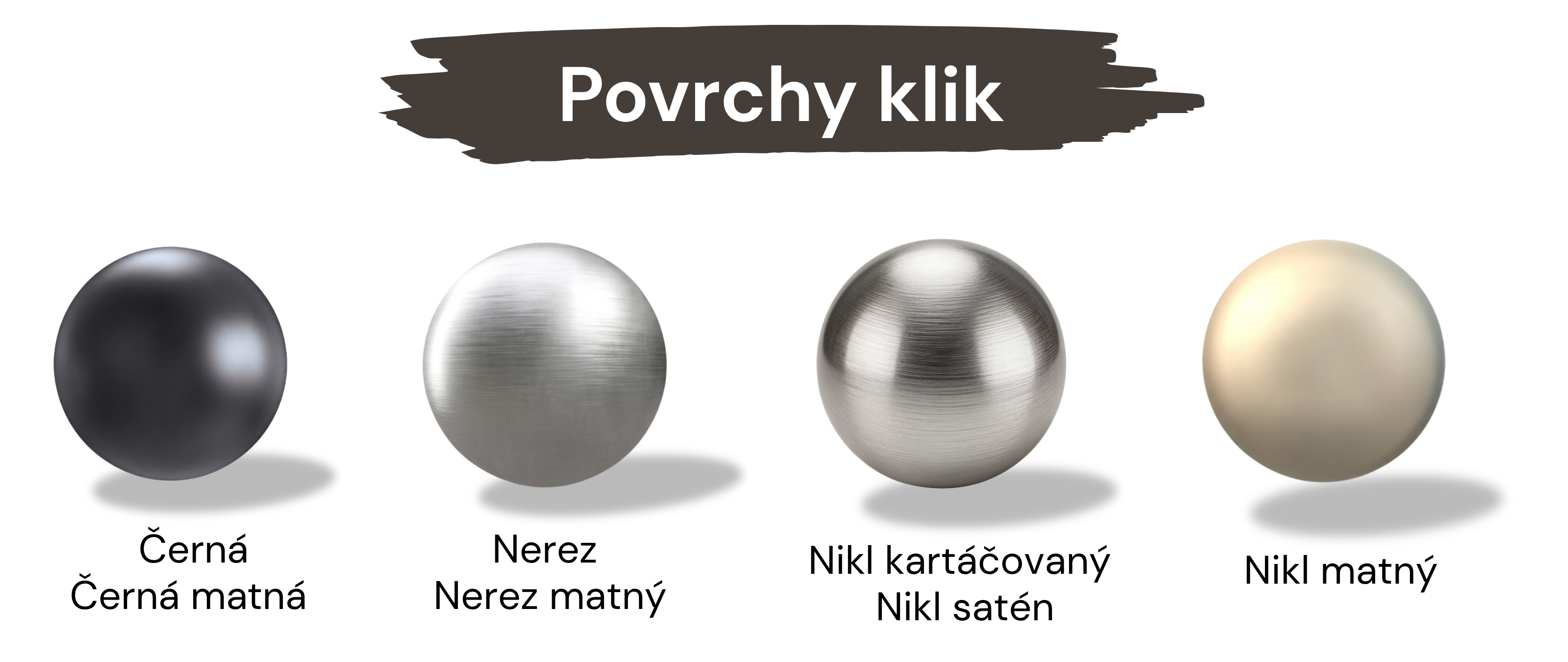 Barva / Povrch